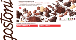 Desktop Screenshot of agostonichocolate.com